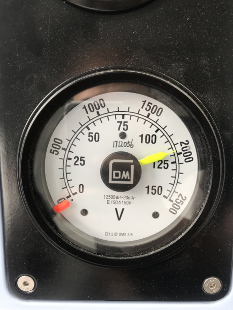 地铁双针电压表DMS5/8