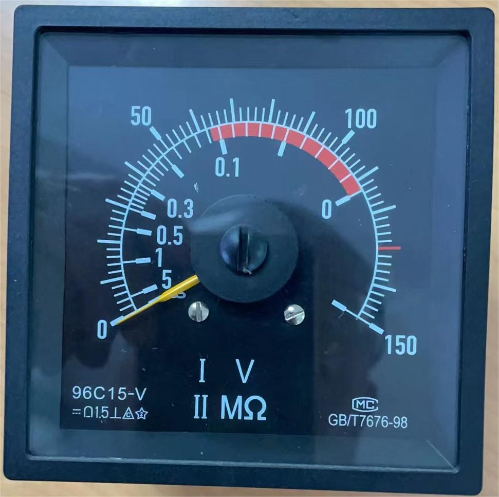 欧姆表96C15-V，BY1619，V-PQ6-0-150V，